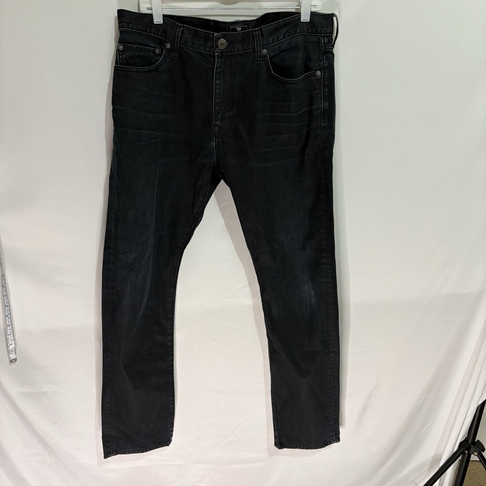 Gap 1969 Women True Skinny Jeans Size 32R US 14 Dark Wash Blue Ankle Slim